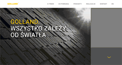 Desktop Screenshot of golland.pl